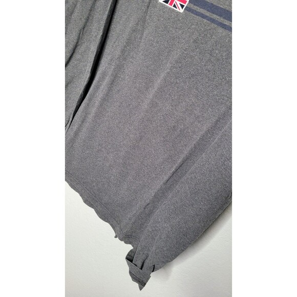 VTG Reebok Classic Crew Neck Embroidered Union Jack Flag Long Sleeve XL Shirt - Picture 4 of 10